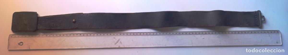 Militaria: CINTUR&Oacute;N CE&Ntilde;IDOR EJ&Eacute;RCITO REPUBLICANO - RARO - Foto 10