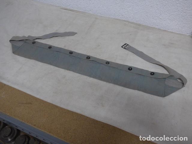 Militaria: Antiguo portacargador de tela a identificar, seguramente guerra civil.