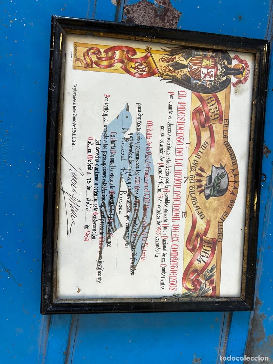Militaria: Concesi&oacute;n medalla de la paz - Foto 1