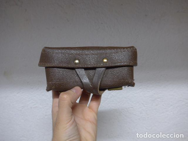 Military Antiques: Antigua cartuchera rusa original de mosin nagant. Guerra civil o II Guerra Mundial. URSS comunista