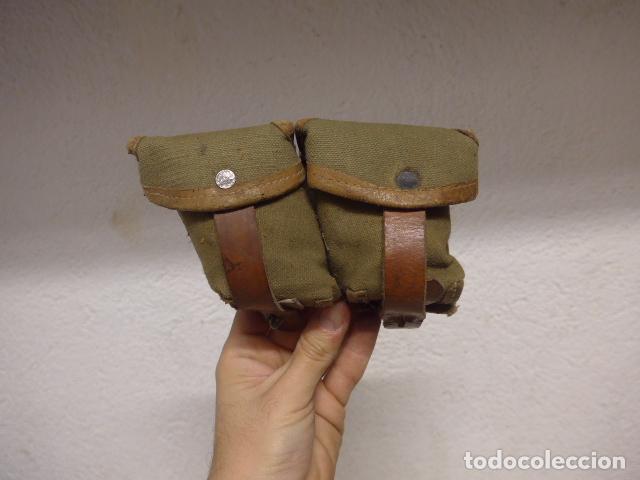 Military Antiques: Antiguas cartucheras de guerra civil, creo de Mannlicher.