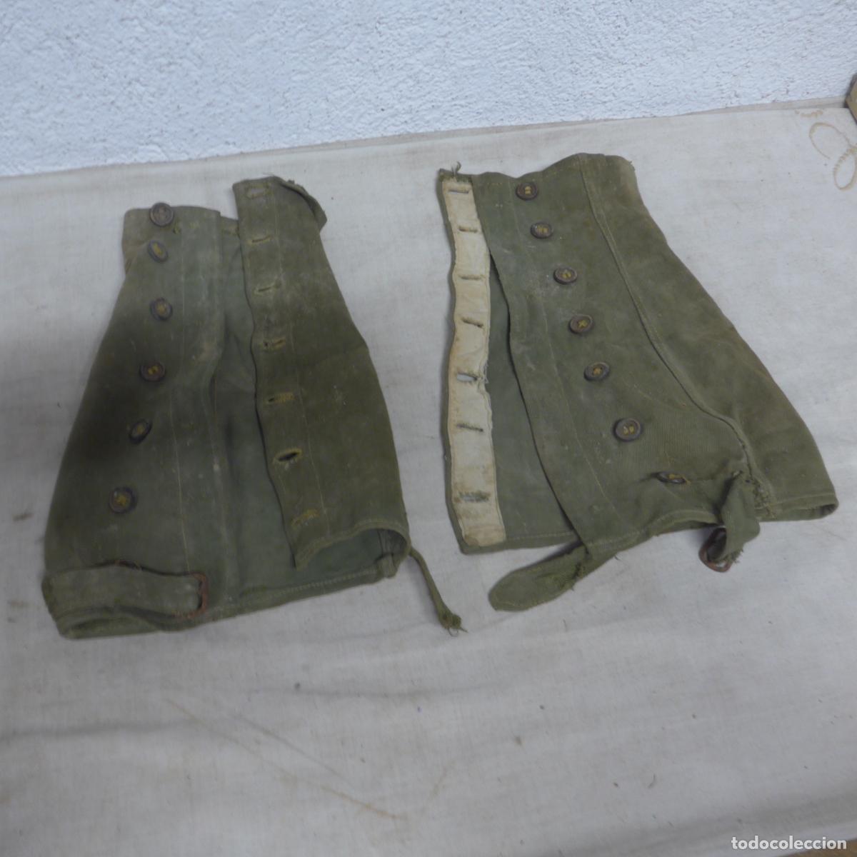 Military Antiques: Antiguas polainas de tela originales, Guerra de Africa, Alfonso XIII a guerra civil