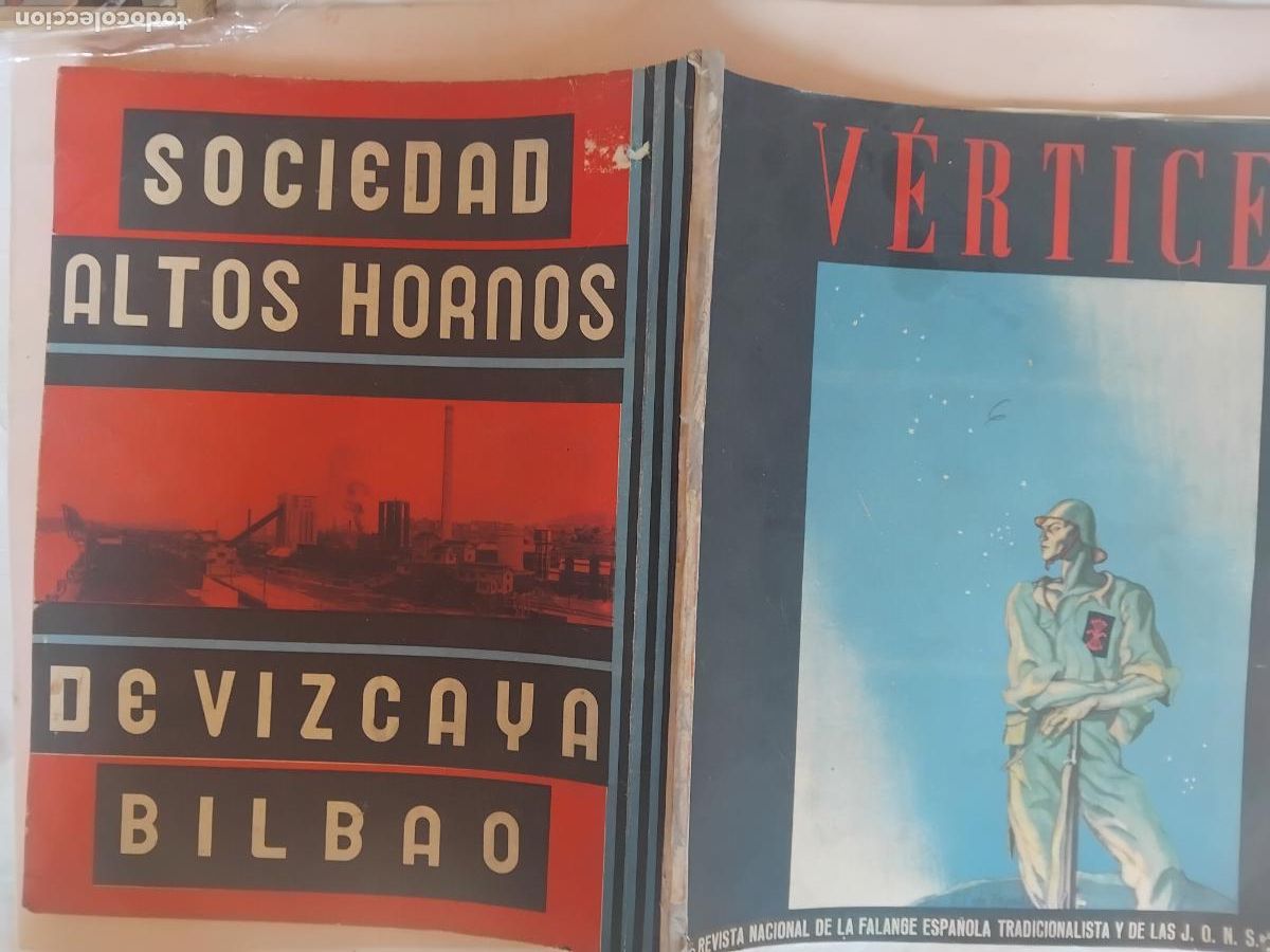 Militaria: VERTICE N&ordm; 6. FALANGE. GUERRA CIVIL. NOVIEMBRE 1937.