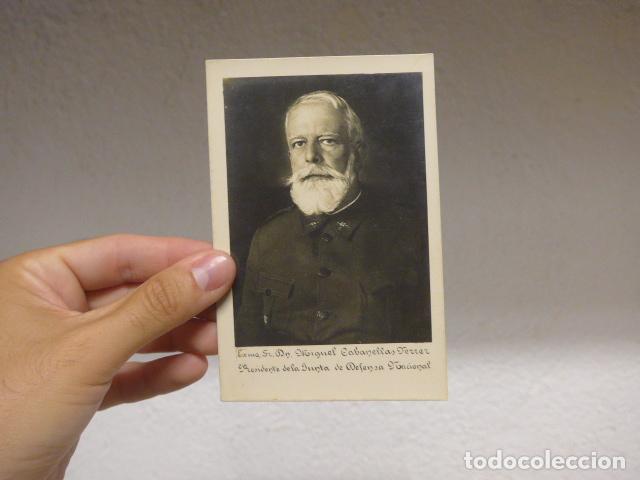 Military Antiques: Antigua postal original de Guerra civil de Miguel Cabanellas, Presidente Junta Defensa Nacional