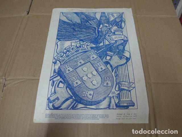 Militaria: Antiguo cartel nacional de 1939, original, guerra civil