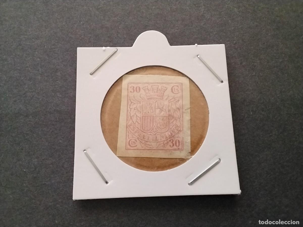 Militaria: Sello moneda Rep&uacute;blica - Foto 1