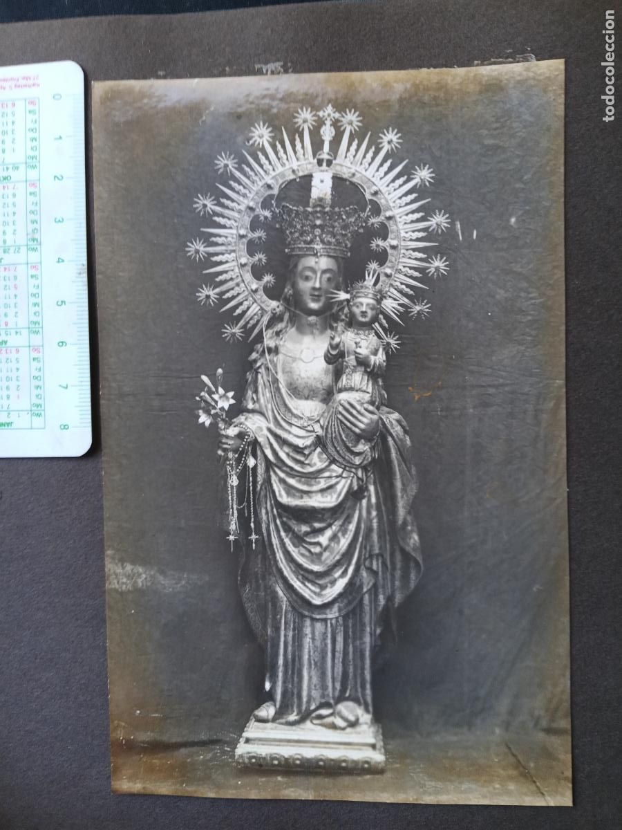 Militaria: II Rep&uacute;blica, Guerra civil, J&aacute;tiva, Valencia. Virgen de la Seo, quemada en 1936