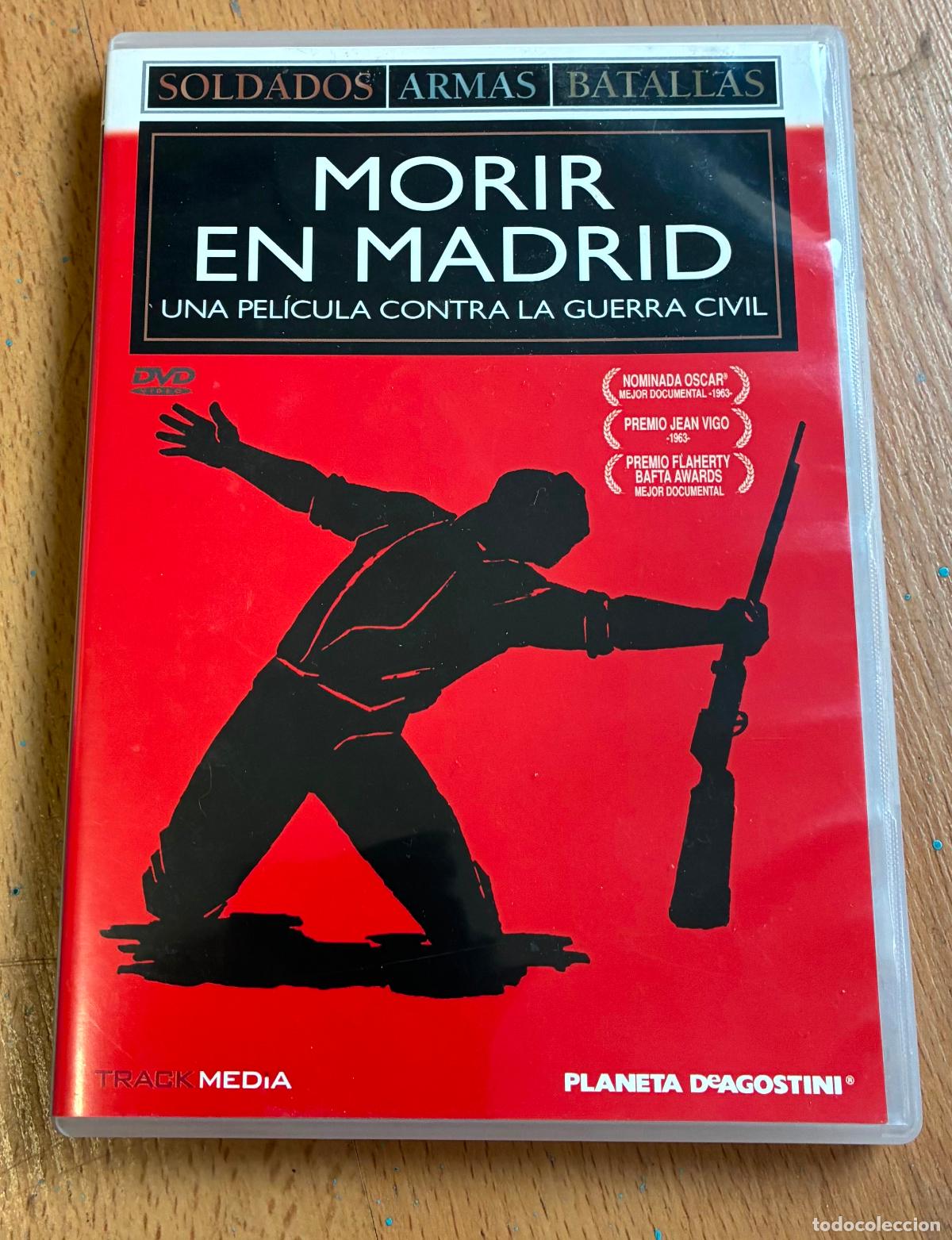 Militaria: MORIR EN MADRID, UNA PELICULA CONTRA LA GUERRA CIVIL, Planeta D`Agostini