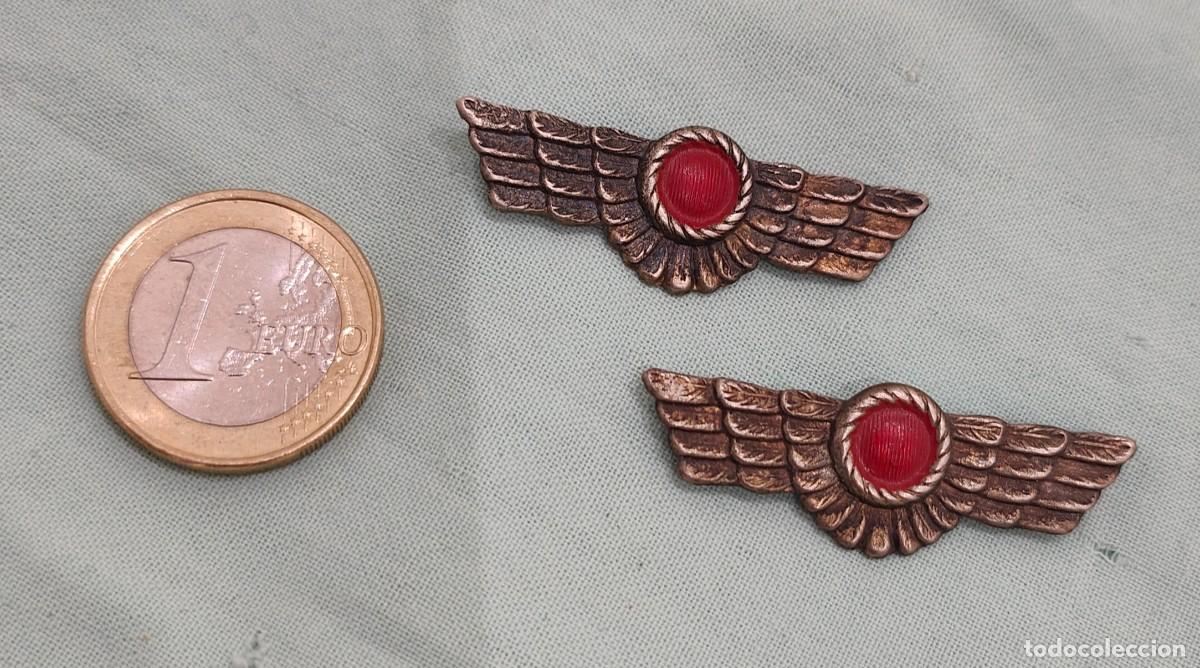 Military Antiques: Pareja Alas de Piloto Republica..Guerra Civil,originales,4 ctms