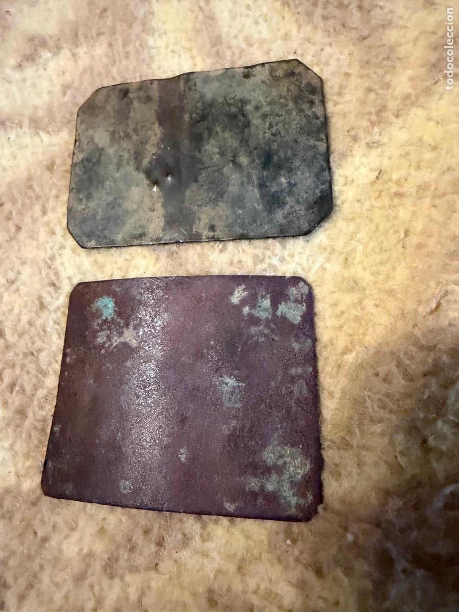 Militaria: Hebillas lisas guerra civil