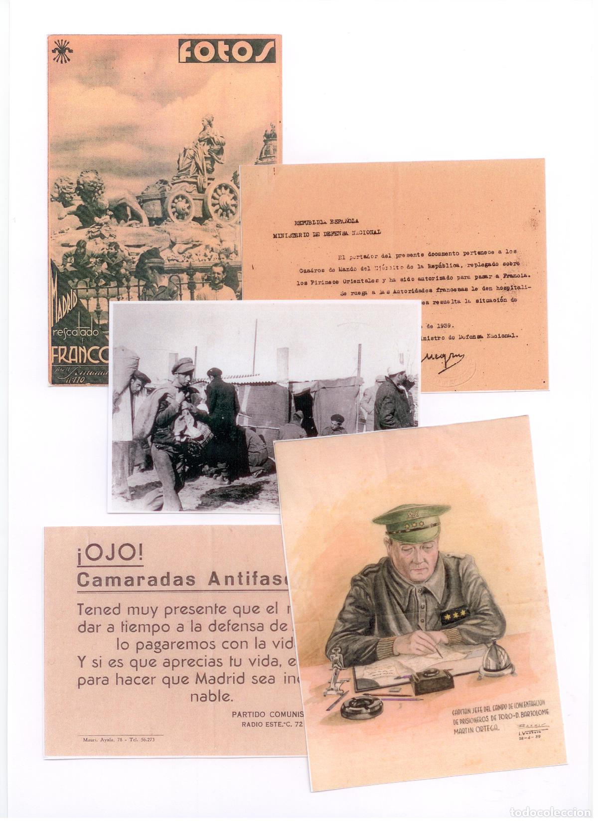 Militaria: CONJUNTO GUERRA CIVIL 1936-1939 (II)