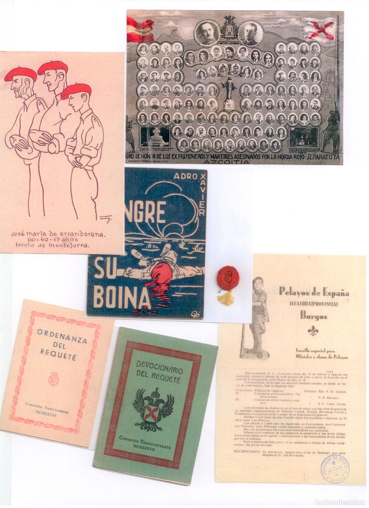 Militaria: CONJUNTO GUERRA CIVIL 1936-1939 (VI)