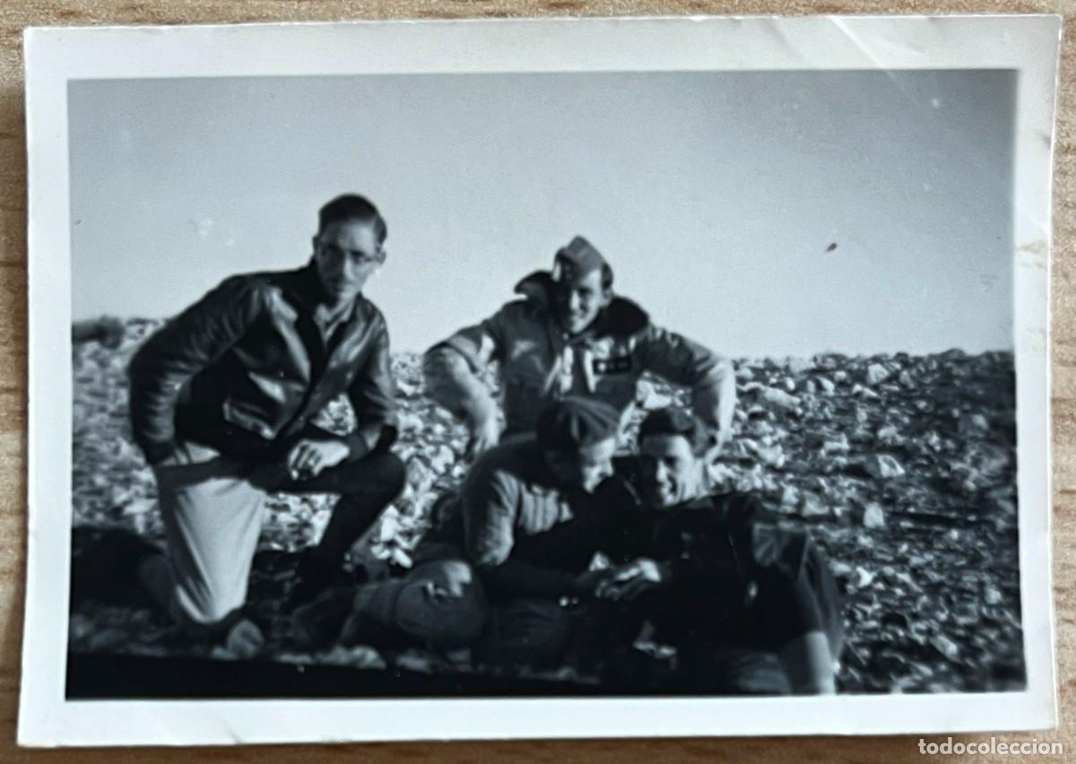 Militaria: FOTOGRAFIA PLENA GUERRA CIVIL, MILITARES NACIONALES EN EL FRENTE DE TERUEL, , POSICION RINCO