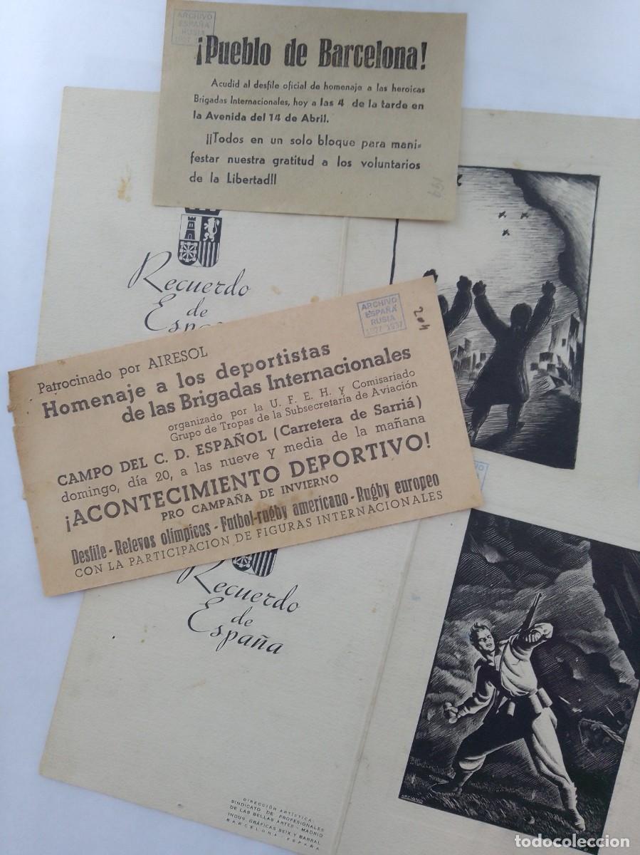 Militaria: Conjunto guerra civil 1936-1939 (VII)