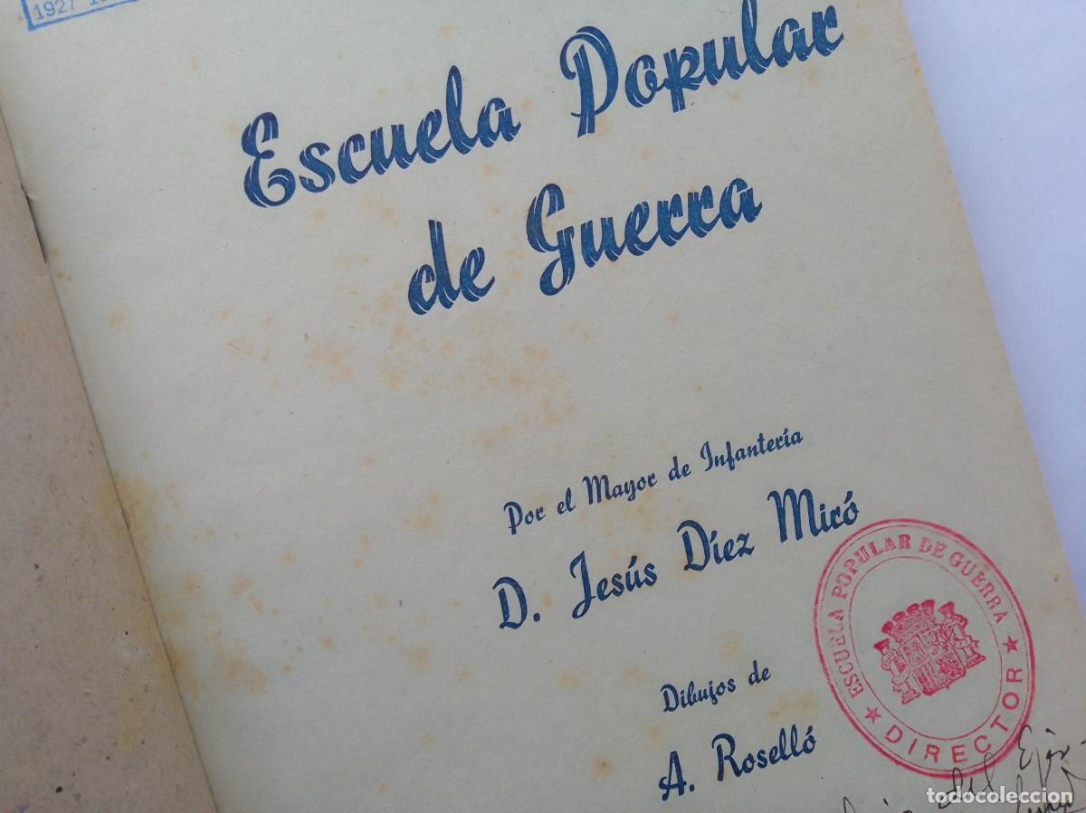 Militaria: Escuela popular de guerra. Dedicado