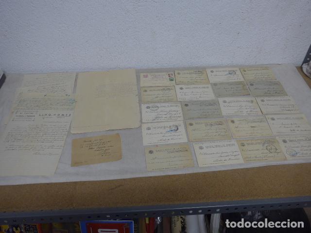 Militaria: Lote de 24 cartas postales + 2 docs de republicano de la 29 Brigada Mixta, original, guerra civil.
