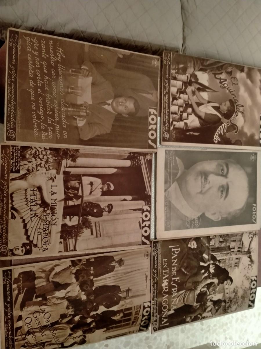 Militaria: guerra civil revista fotos -19 revistas