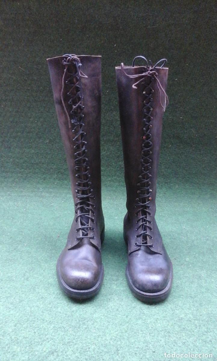 Militaria: Botas Originales de Oficial del ejercito Popular de la Republica