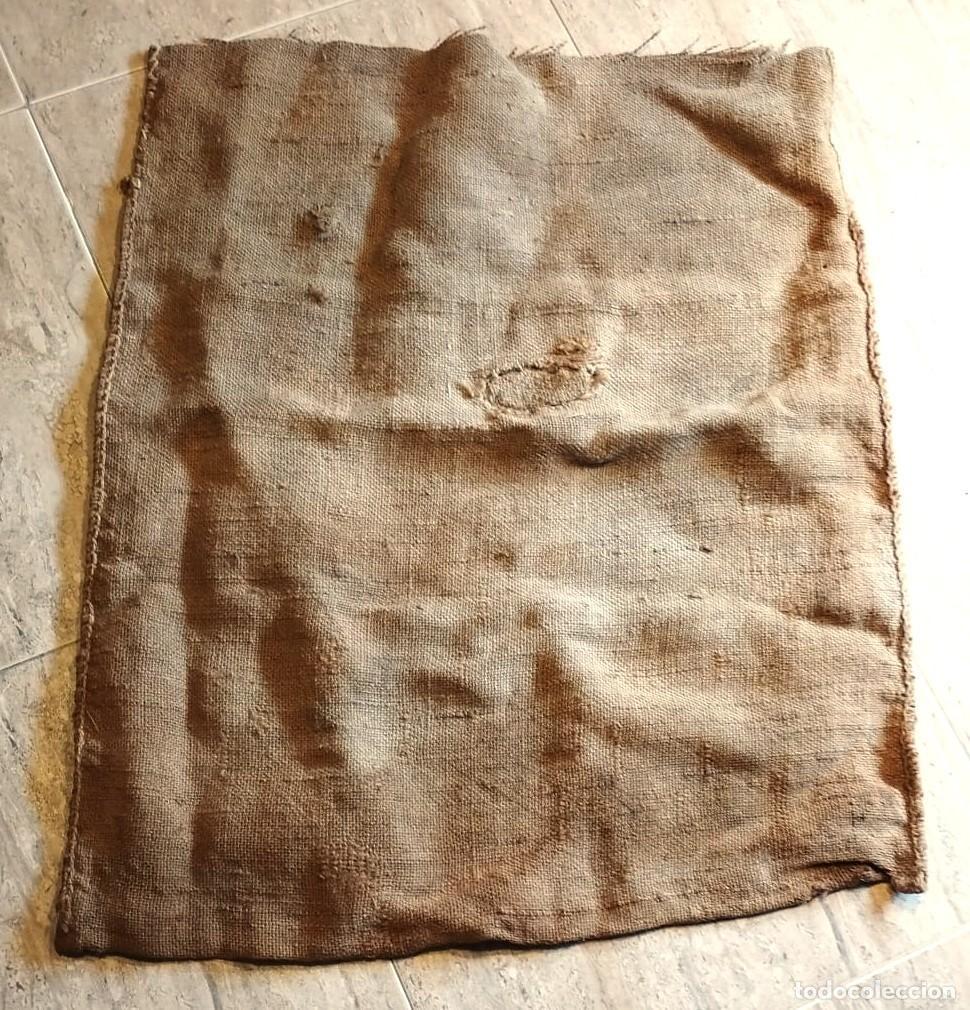 Militaria: SACO TERRERO, ARPILLERA, DE YUTE PARA TRINCHERAS, NIDOS AMETRALLADORAS, GUERRA CIVIL ESPA&Ntilde;OLA 36/39.