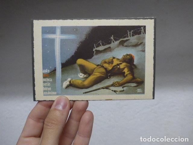 Militaria: Antigua postal original carlista de guerra civil, requete