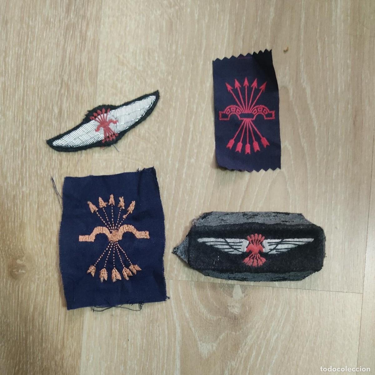 Militaria: Insignias alas Falange Guerra Civil Espa&ntilde;ola FFJJ