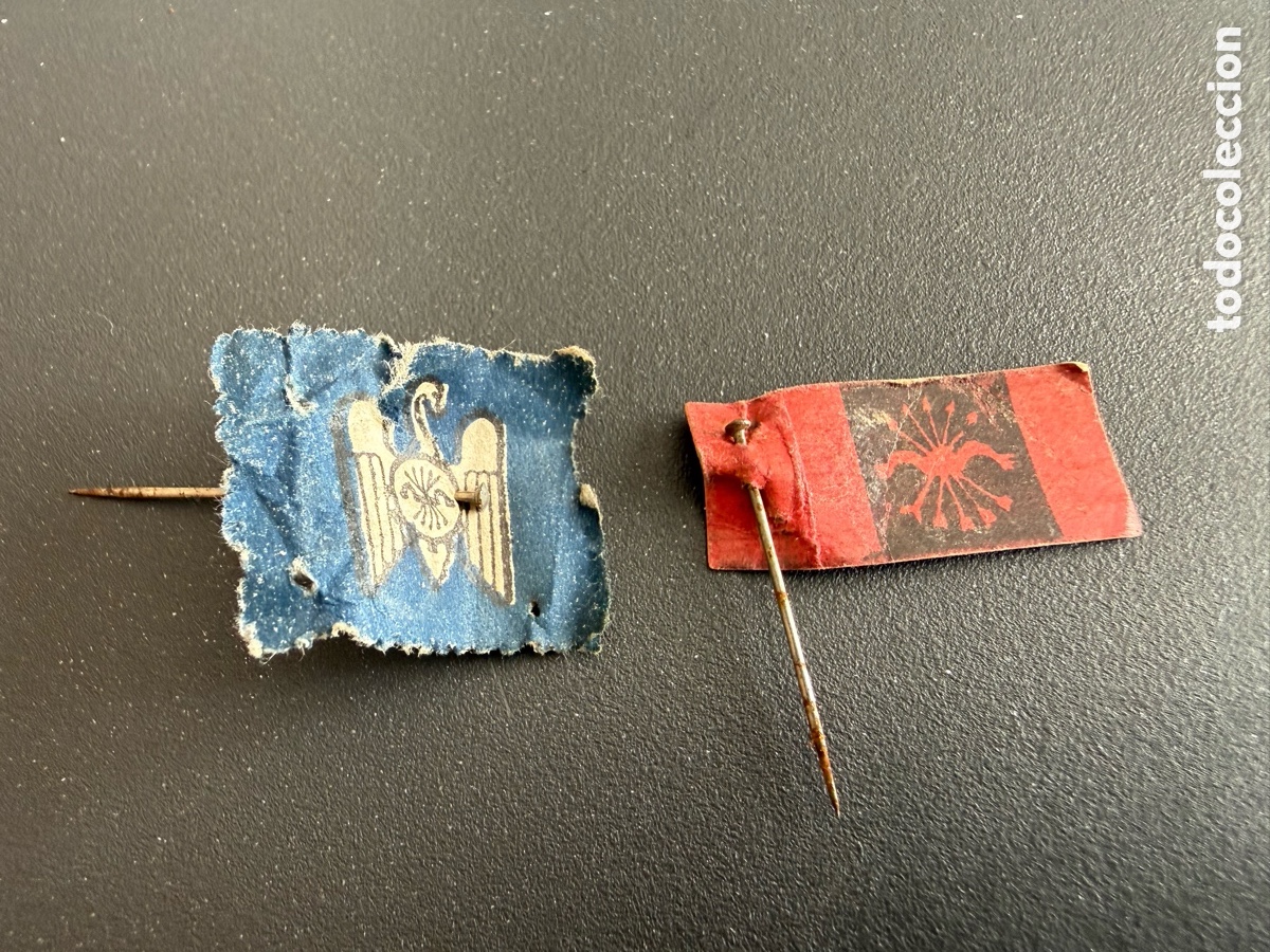 Militaria: Insignias. Papel. GUERRA CIVIL. FALANGE