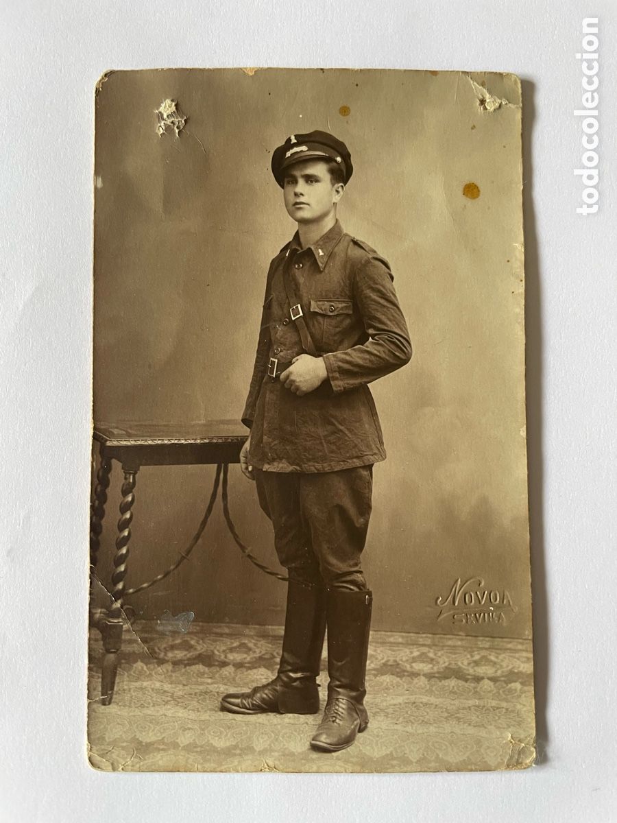 Militaria: Antigua fotograf&iacute;a militar