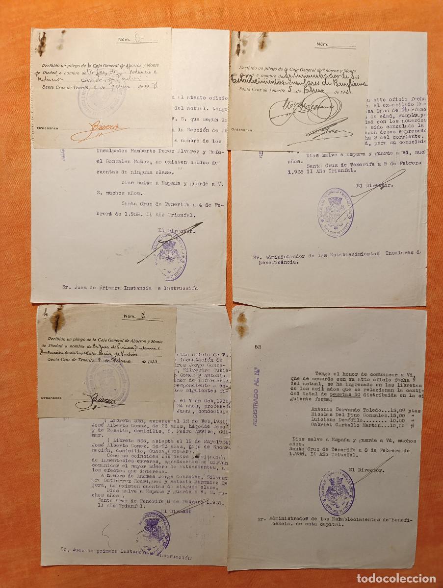 Militaria: 1938 GUERRA CIVIL. LOTE DOCUMENTOS ORDENADOS POR N&Uacute;MEROS Y FECHAS - GUERRA CIVIL ESPA&Ntilde;OLA. AZ-13