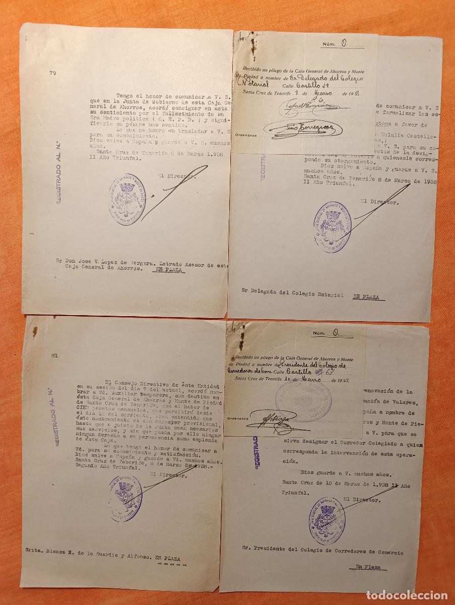 Militaria: 1938 GUERRA CIVIL. LOTE DOCUMENTOS ORDENADOS POR N&Uacute;MEROS Y FECHAS - GUERRA CIVIL ESPA&Ntilde;OLA. AZ- 20