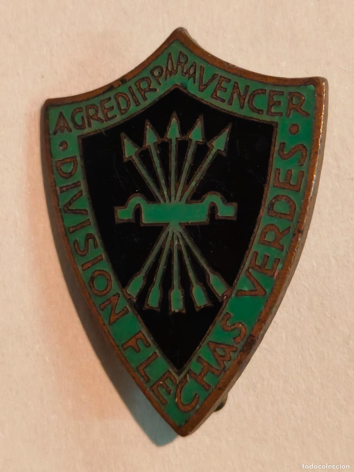 Militaria: DIVISI&Oacute;N FLECHAS VERDES GUERRA CIVIL