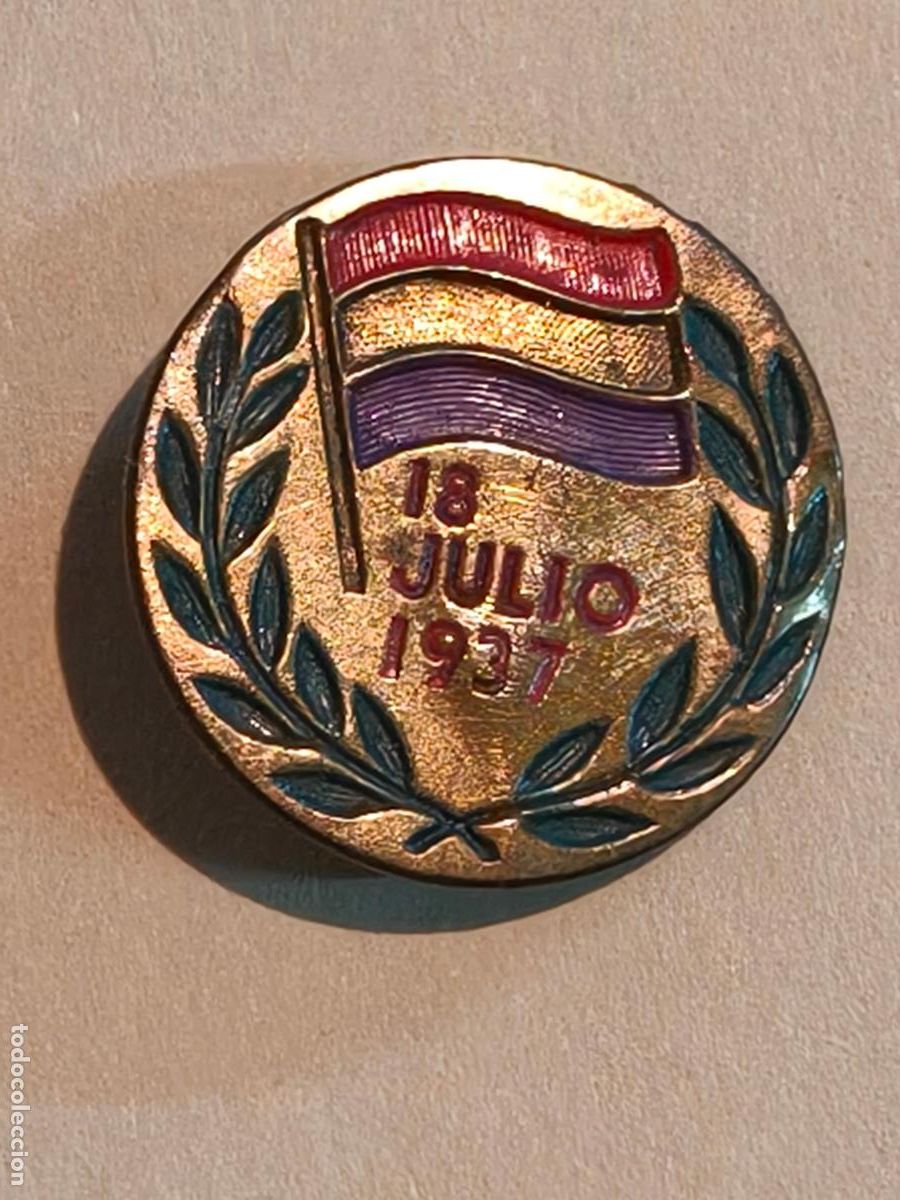 Militaria: INSIGNIA MILITAR REPUBLICA 18 JULIO 1937