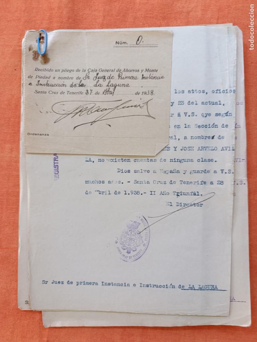 Militaria: 1938 GUERRA CIVIL. LOTE DOCUMENTOS ORDENADOS POR N&Uacute;MEROS Y FECHAS - GUERRA CIVIL ESPA&Ntilde;OLA. NE-08