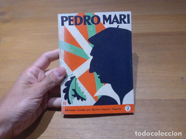 Militaria: Antiguo libro de guerra civil: Comite pro Ejercito Popular Regular Republicano 1937, vasco catalunya