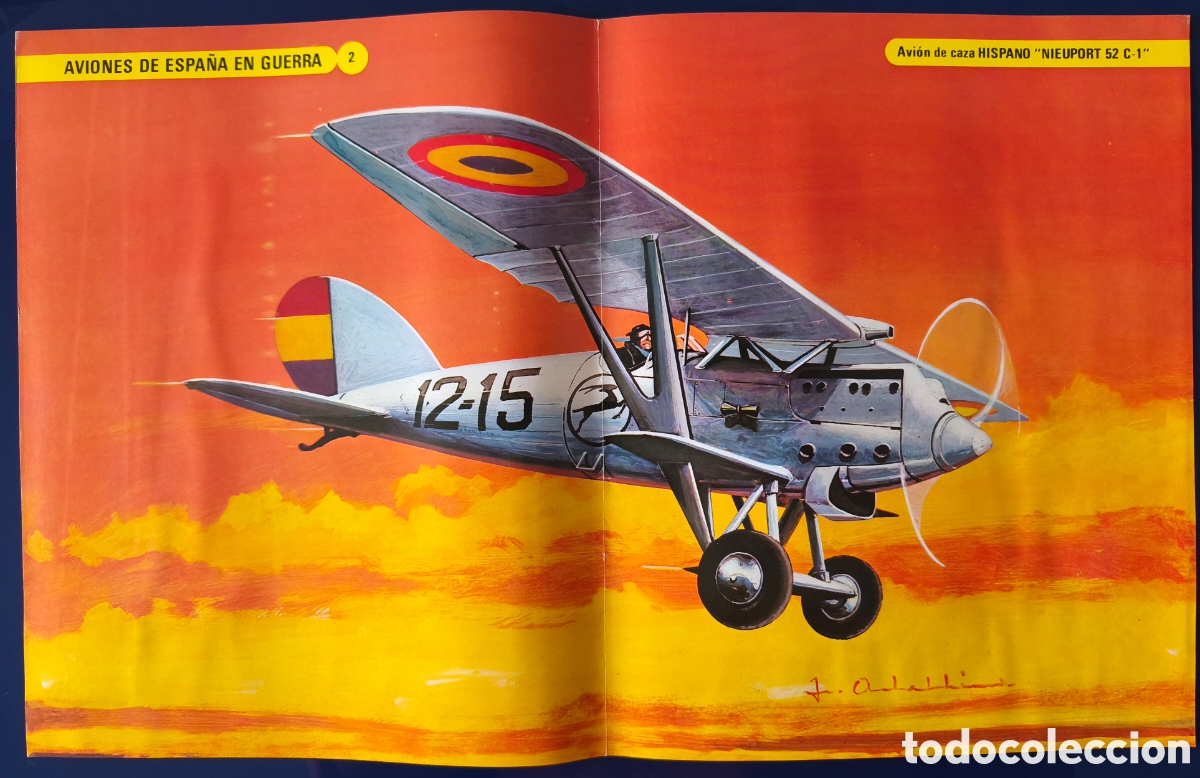 Militaria: AVI&Oacute;N DE CAZA HISPANO NIEUPORT 52 C-1
