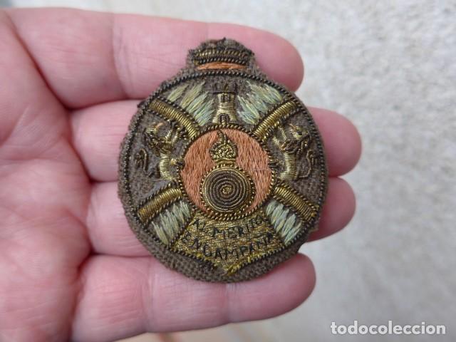 Militaria: ANTIGUA COLECTIVA DE ARTILLER&Iacute;A - AL M&Eacute;RITO EN CAMPA&Ntilde;A - BORDADA GUERRA CIVIL ORIGINAL