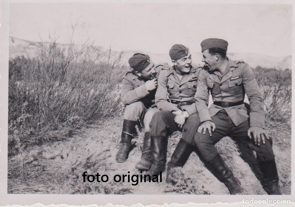 Militaria: FRENTE ARAGON OFICIALES LEGION CONDOR GUERRA CIVIL