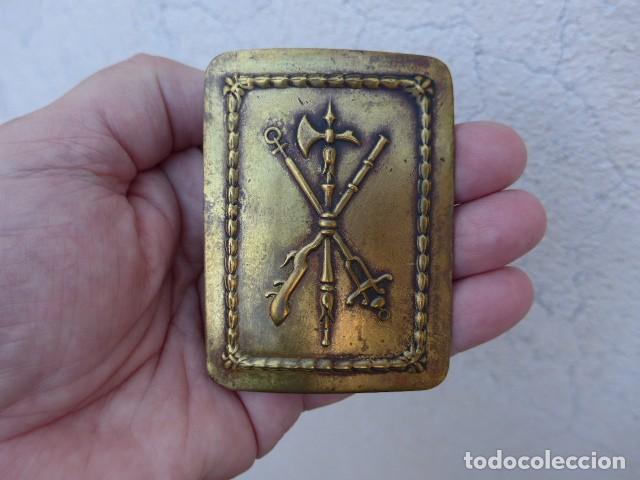 Militaria: ANTIGUA HEBILLA DE LA LEGION ESPA&Ntilde;OLA - GUERRA CIVIL