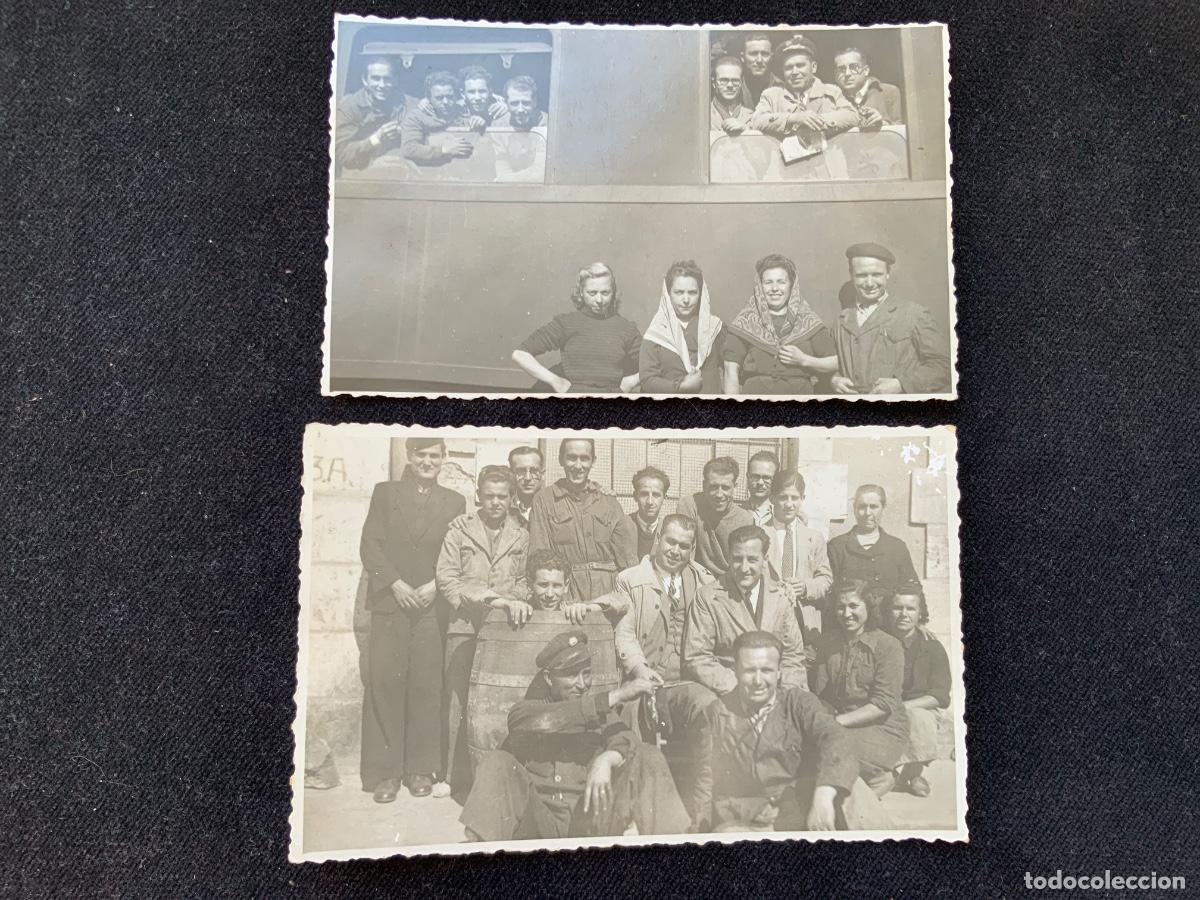 Militaria: 2 fotos realizadas probablemente durante la guerra civil.