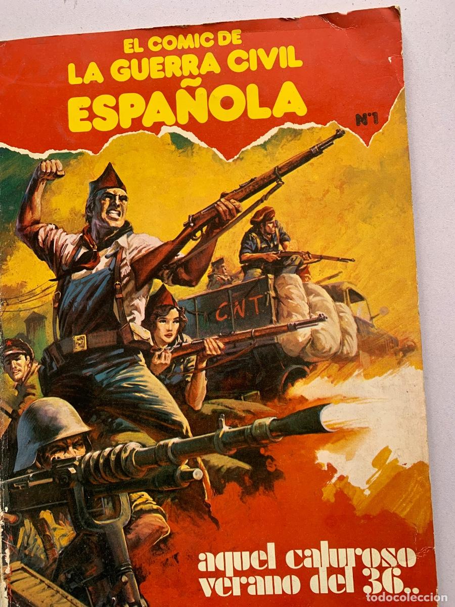 Militaria: El c&oacute;mic debla Guerra civil espa&ntilde;ola n&uacute;mero 1 ( documento)