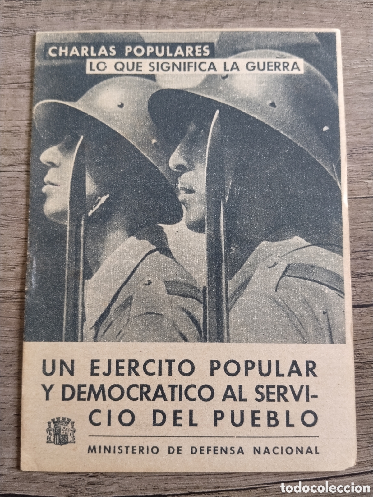 Militaria: Publicaci&oacute;n guerra civil ej&eacute;rcito popular de la republica.ministerio de guerra.miliciano.brigadas in