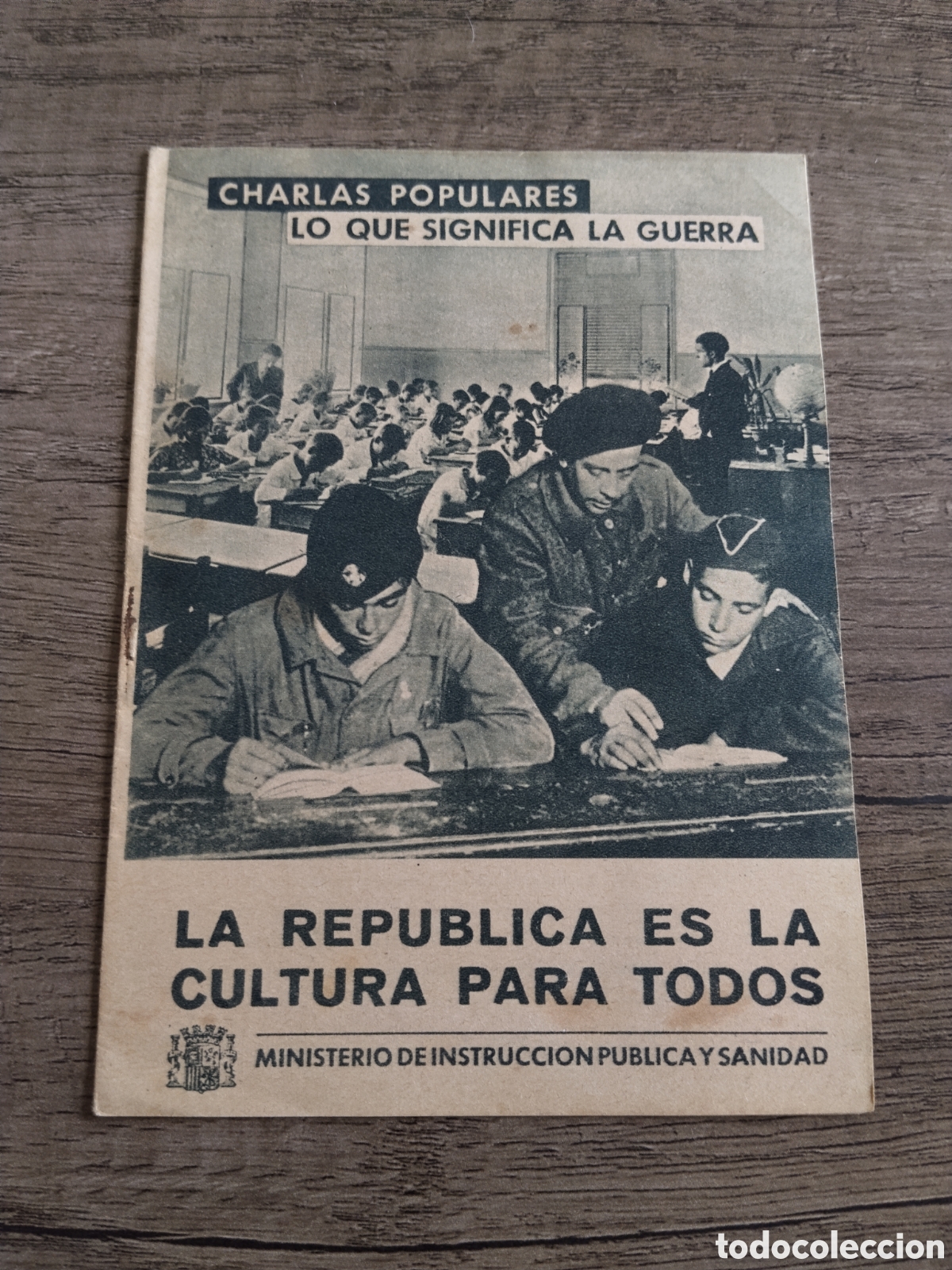 Militaria: Publicaci&oacute;n guerra civil ej&eacute;rcito popular de la republica.ministerio de guerra.miliciano.brigadas in