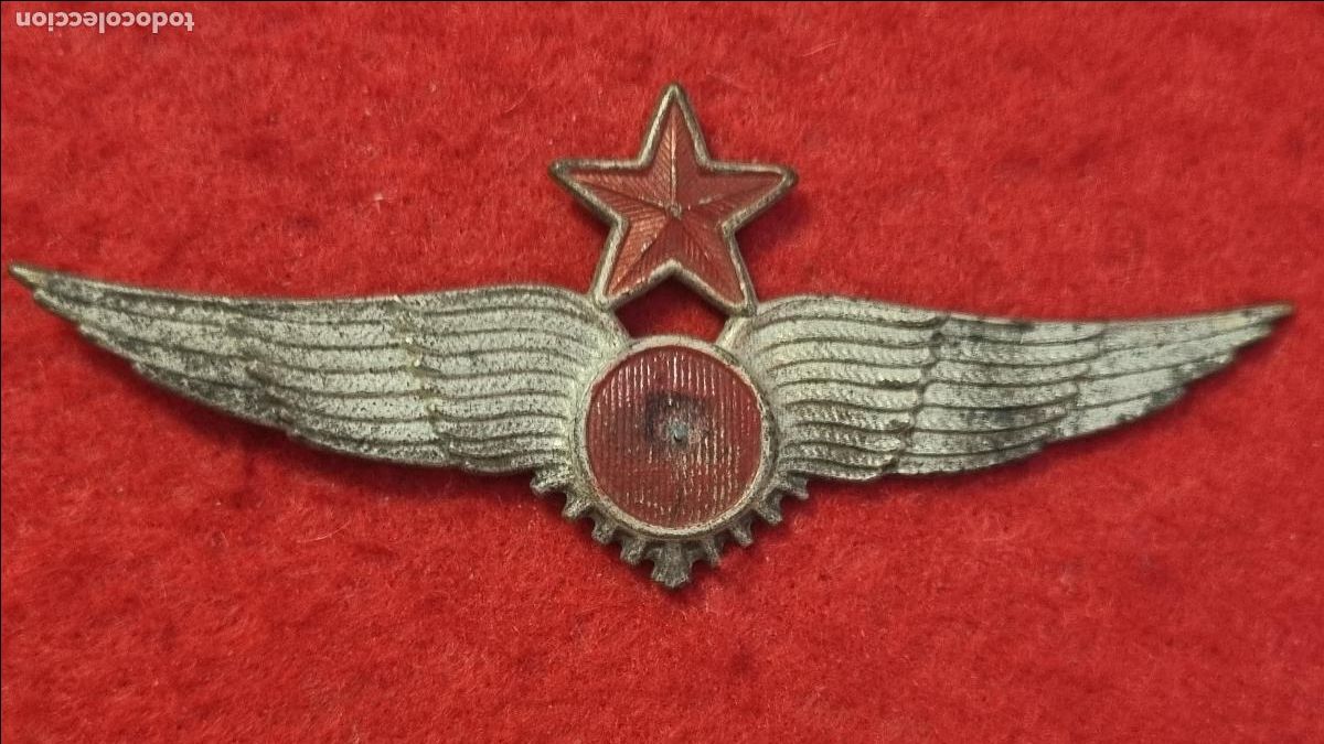 Militaria: PIN O INSIGINIA GUERRA CIVIL ALAS DE AVIACION REPUBLICANA ORIGINAL C36