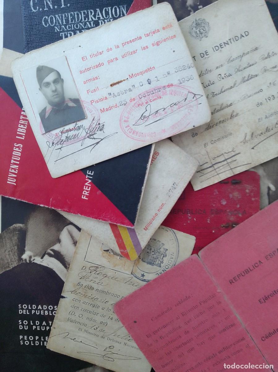 Militaria: Conjunto guerra civil 1936-1939 (XXX)