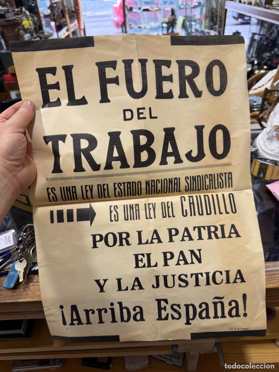 Militaria: Antigua propaganda en papel guerra civil espa&ntilde;ola, original