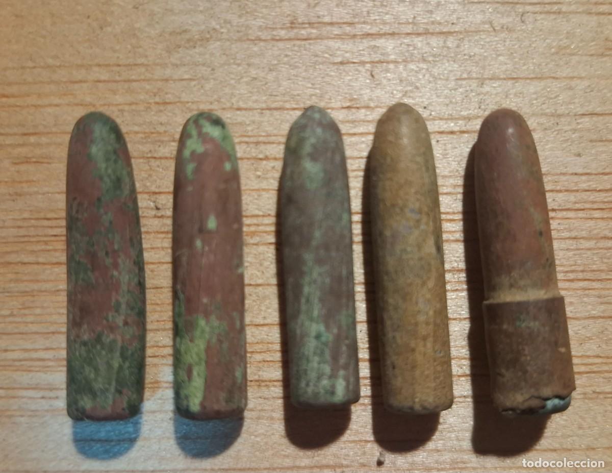 Militaria: Lote de balas ( solo proyectiles)de la guerra civil espa&ntilde;ola.