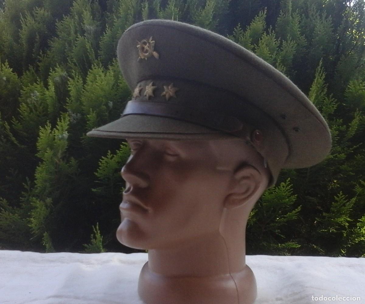 Militaria: Gorra original de Capitan de Infanteria de la guerra Civil