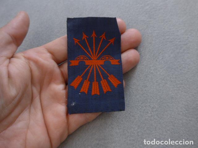 Militaria: Antiguo parche de falange, original, Guerra civil y Division azul.