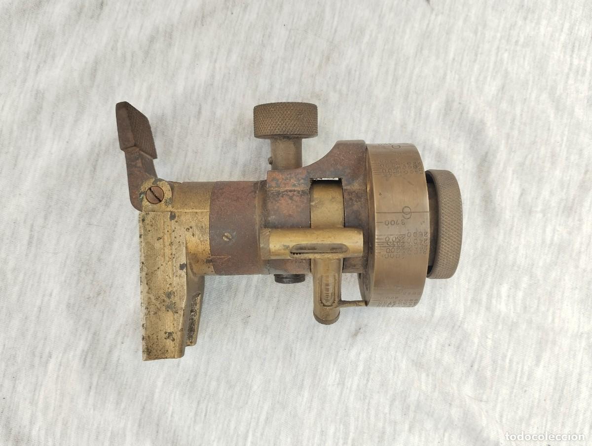Militaria: goniometro mortero Brand 81 mm guerra civil