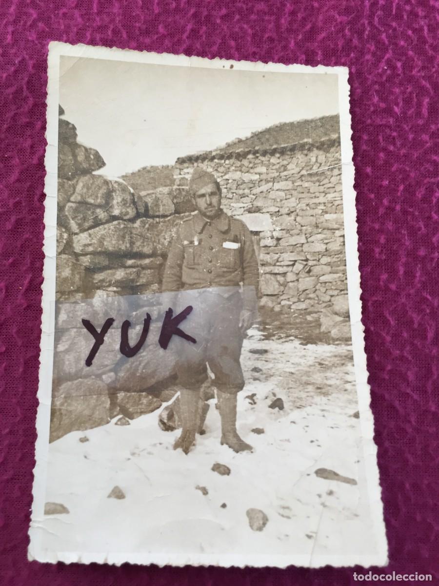 Militaria: FOTO - FOTOGRAFIA DE MILICIANO - GUERRA CIVIL - POSIBLEMENTE EN EL FRENTE DE TERUEL