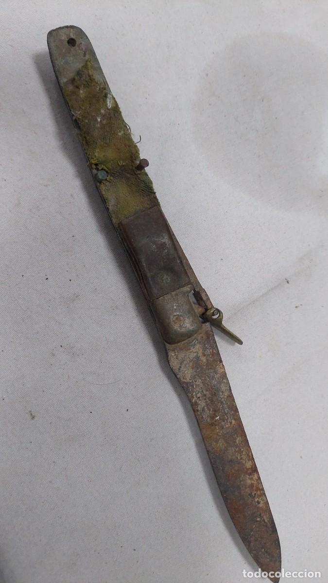 Militaria: Antigua navaja &eacute;poca guerra civil